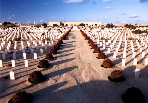 Commonwealth War Cemeteries - El Alamein
<br>
Photo: Robert Downie - February 2001 (EOS 300) 