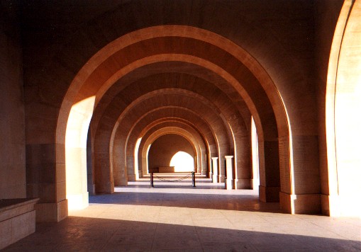 Commonwealth War Cemeteries - El Alamein
<br>
Photo: Robert Downie - February 2001 (EOS 300) 