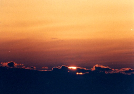 Sunrise.  Mt Sinai
<br>
Photo: Robert Downie - February 2001 (EOS 300) 