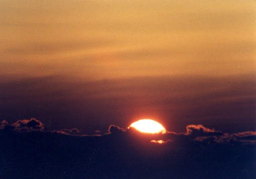 Sunrise.  Mt Sinai
<br>
Photo: Robert Downie - February 2001 (EOS 300) 