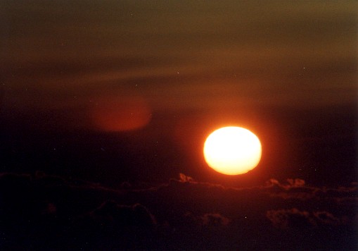 Sunrise.  Mt Sinai
<br>
Photo: Robert Downie - February 2001 (EOS 300) 