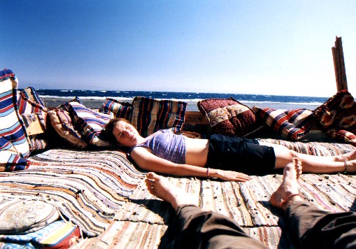 What else can you do in Dahab?
<br>
Photo: Jane Downie - February 2001 (EOS 300) 