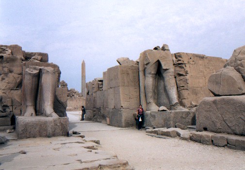 Temple of Karnak
<br>
Photo: Robert Downie - February 2001 (EOS 300) 