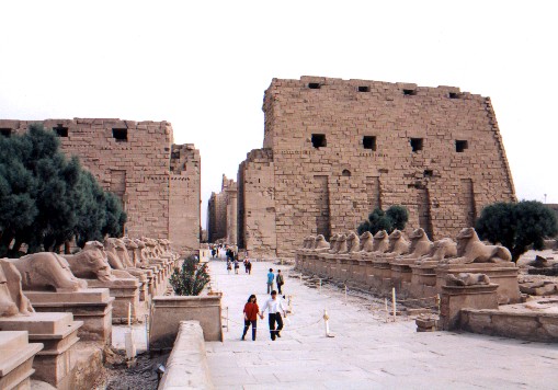 Temple of Karnak
<br>
Photo: Robert Downie - February 2001 (EOS 300) 