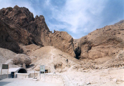 Valley of the Queens - West Bank of Luxor 
<br>
Photo: Robert Downie - February 2001 (EOS 300) 
