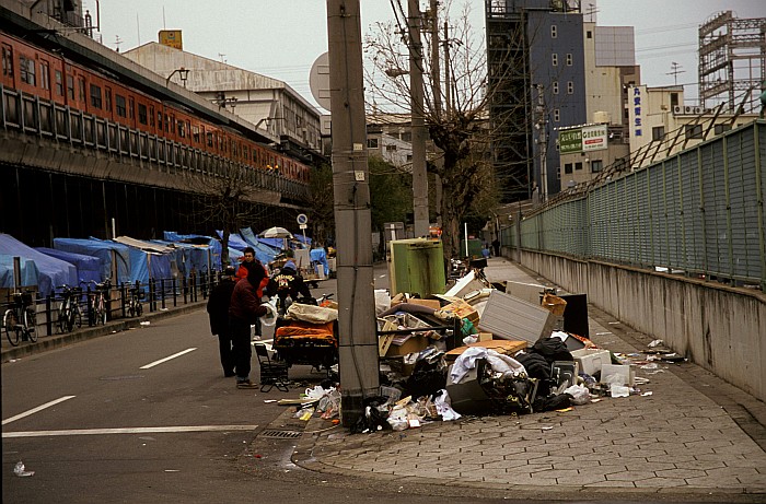Street Slums - Osaka 
<br>
Photo: Robert Downie - January 2006 (EOS 300)