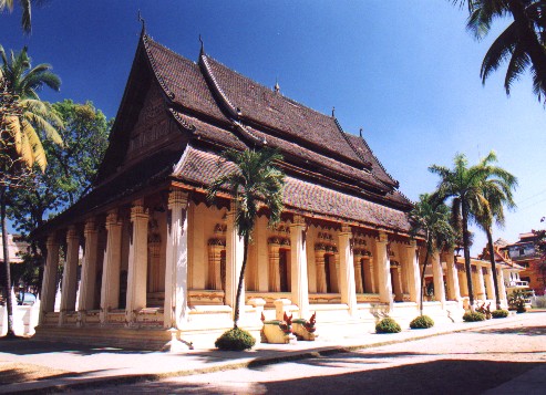 Haw Pha Kaew -  Vientiane
<br>
Photo: Robert Downie - December 2000 (EOS 300) 