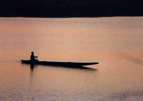 Mekong River - Vientiane
<br>
Photo: Robert Downie - December 2000 (EOS 300) 