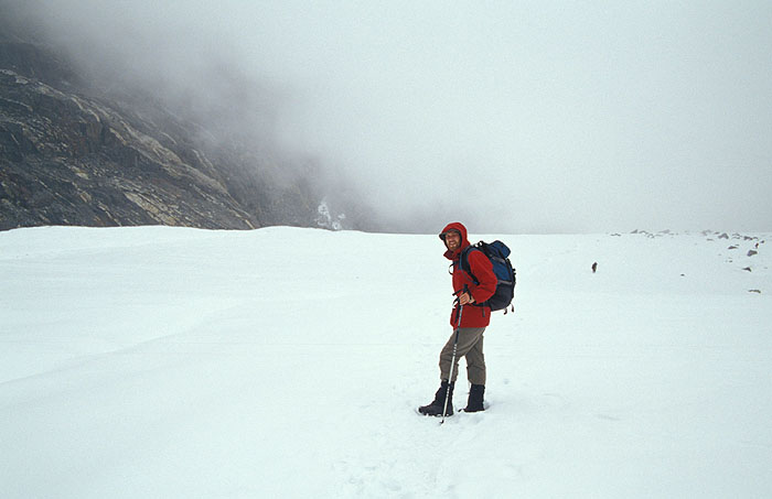 Myself on the Cho La (Chhugyuma) pass (5420m) 
<br>
Photo: Adriana Thomson - 2004 (EOS 300)