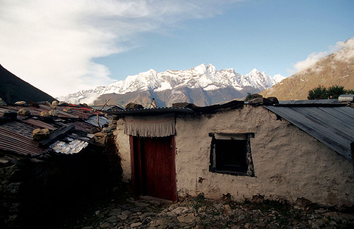 Monks quarters (3870m) - Tengboche Monastery 
<br>
Photo: Robert Downie - 2004 (EOS 300)