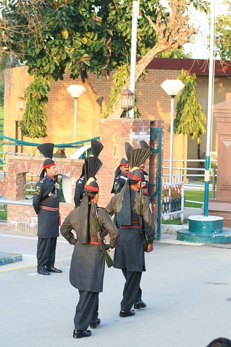 Pakistani rangers - Wagah Border
<br>
Photo: Robert Downie - Feb 2007 (EOS 400D)