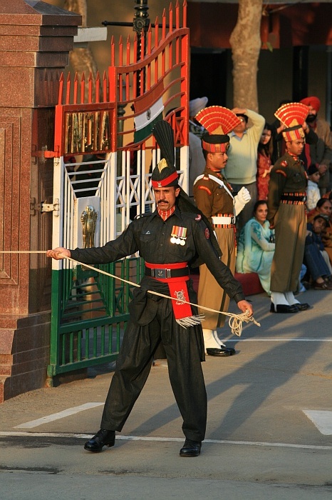 Pakistani ranger - Wagah Border
<br>
Photo: Robert Downie - Feb 2007 (EOS 400D)