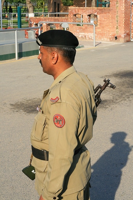 The Pakistan/Indian Border Gate Security ? Wagah Border
<br>
Photo: Robert Downie - Feb 2007 (EOS 400D)