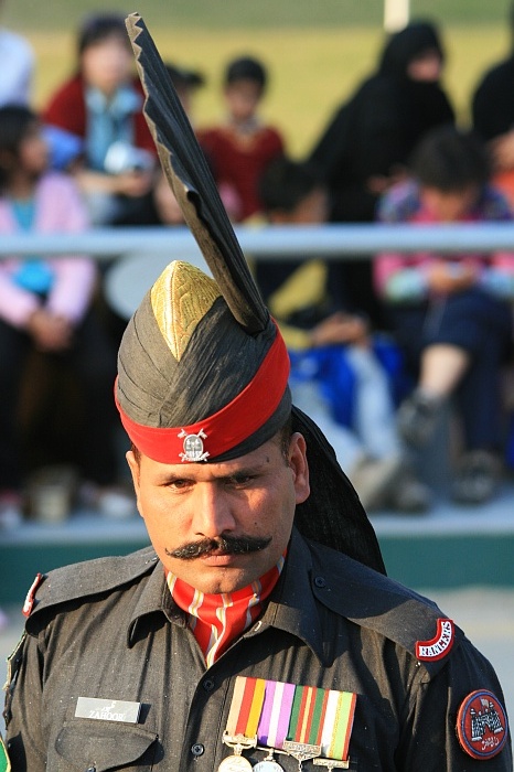 Pakistani ranger - Wagah Border
<br>
Photo: Robert Downie - Feb 2007 (EOS 400D)