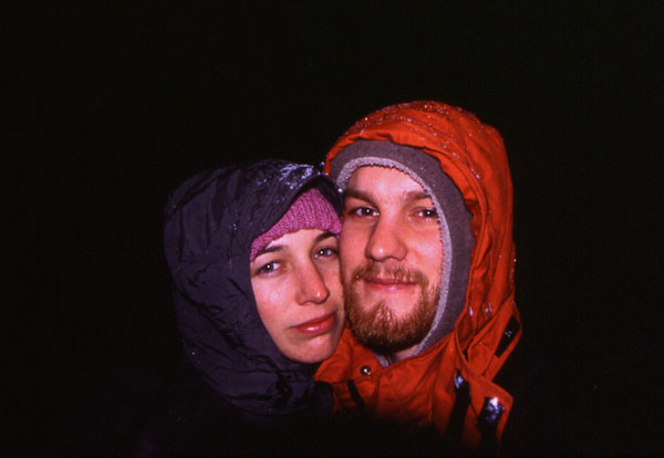 Ady and Myself - Valbella 
<br>
Photo: Robert Downie - February 2002 (EOS 300) 