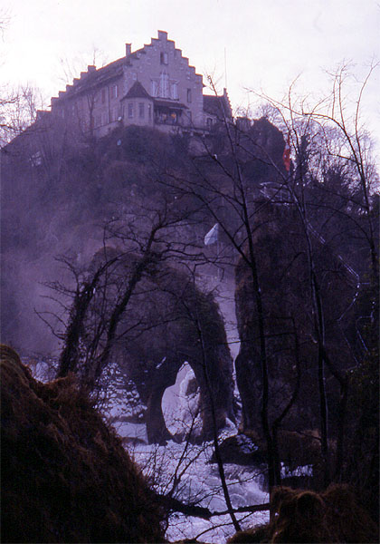 Rhine Fall - Rheinfall
<br>
Photo: Robert Downie - February 2002 (EOS 300)