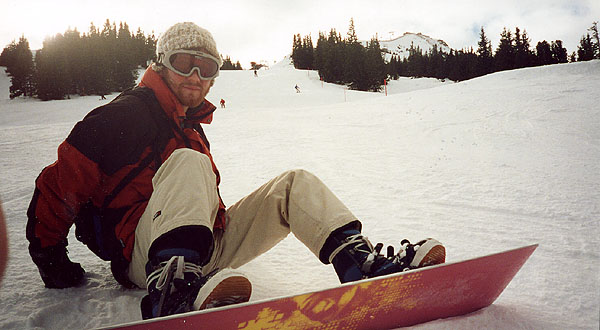 Myself at Flumser Berg - FlumserBerg
<br>
Photo: Adriana Thomson - February 2002 (Canon Elph) 