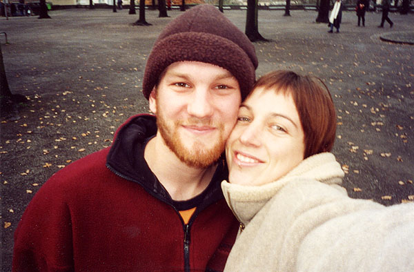 Ady and I - Z�rich 
<br>
Photo: Adriana Thomson - February 2002 (EOS 300) 