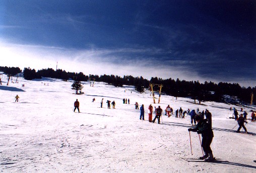 Ski runs.  Uluda?.
<br>
Photo: Robert Downie - January 2001 (EOS 300)
