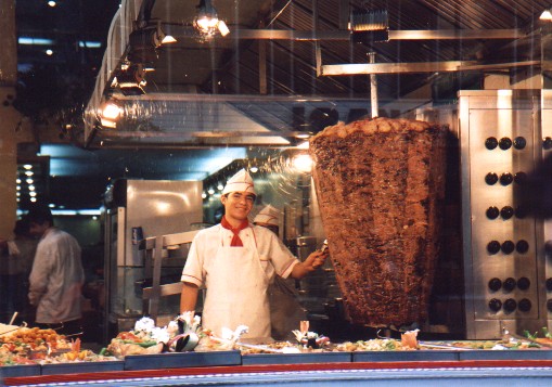Kebab anyone?
<br>
Photo: Robert Downie - January 2001 (EOS 300) 